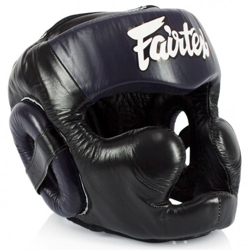 Боксерский шлем Fairtex (HG-13 blue)